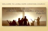 (Aug 24, 2014) Events and Ministries - Living Hope Christian Church