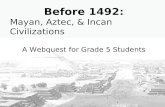 5th grade Webquest: Pre-columbian civilizations