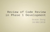 Review of code review