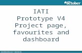 IATI Prototype Version 4 with Projects and Dashboard
