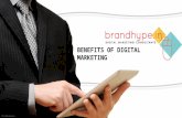 Benefits of digital marketing: Digital Marketing Experts