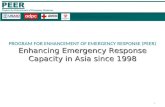 PEER - PROGRAM FOR ENHANCEMENT OF EMERGENCY RESPONSE