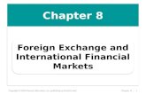 Foreign Exchange and International Financial Markets