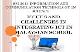 Issues and Challenges in Integrating ICT in Malaysian School