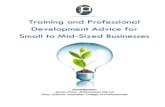 Training and Professional Development Advice for Small to Mid-Sized Businesses