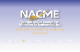 Pathways to Success in a NACME Partnership