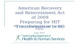 American Recovery and Reinvestment Act of 2009