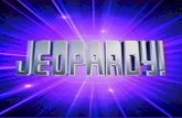 Chapter 1 Jeopardy