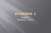 Alg1 sections 1.1-1.2