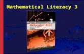 NCV 3 Mathematical Literacy Hands-On Support Slide Show - Module 3