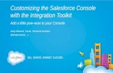 Customizing the Salesforce Console with the Integration Toolkit (DF13)