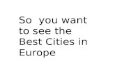 Best european cities