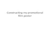 Constructing my film poster