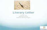 Literary letter