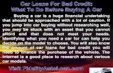 auto financing for bad credit