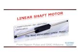 Nippon Pulse linear shaft motor product presentation 2011 in english and german