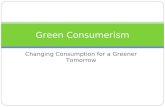 Green consumerism