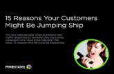 15 Reasons Your Customers May Be Jumping Ship