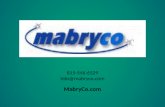 Mabryco Marketing Budget PowerPoint