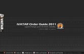 iVATAR Order Guide 2011 - Turnkey Personal Branding Solution