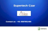 Supertech Czar Call @ 08587851400-A World of Changing Lifestyle Project.
