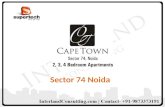 Supertech Cape Town | Sector 74 | Noida