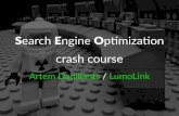 Search engine optimization crash course