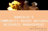 Pictorial essay: Wilderness Safaris Community-Based Natural Resource Management in Namibia