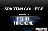Spartan college - Pilot Training