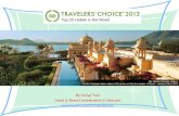 Top hotels in the world 2013