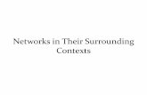 Networks in their surrounding contexts