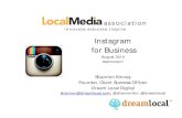 Instagram for Business Session from 2014 Social + Mobile Conference