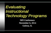 Evaluating Instructional Technology Program
