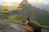 Peru Medical Mission 2012 - Ayaviri