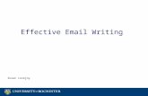 Effecitve Emails Course