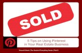 5 Tips for Using Pinterest in Your Real Estate Business