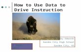 Edwards   using data to drive instruction