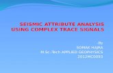 Seismic attribute analysis using complex trace analysis