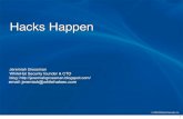 Hacks Happen - (Keynote) Stanford Emerging Threats and Defenses Symposium (07232008)