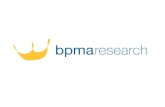 BPMA Promotional Industry Research