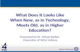WGU Indiana Is THE Higher Education Disruptor (Dr. Allison Barber, Chancellor)