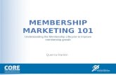Membership Marketing 101