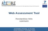 Web Assessment Tool