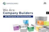 Safeguard Scientifics Third Quarter 2012 Financial Results Presentation
