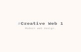 Creative Web 01 - Introduction to the web & web development