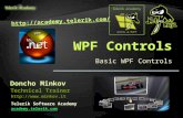 3. XAML & WPF - WPF Controls