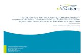 Guidelines for Modelling Groundwater Surface Water Interaction in eWater Source