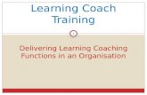Delivering learning coaching functions in an organisation2