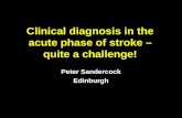 Acute Stroke Diagnosis: science and art