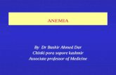 Anaemias By Dr Bashir Ahmed Dar Chinkipora Sopore Kashmir